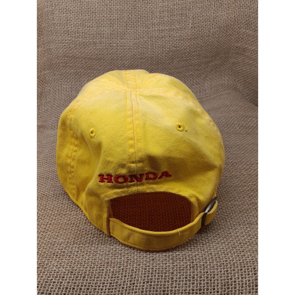 America Needle Yellow HondaJet Honda‎ Aircraft Company Hat Baseball Cap - Picture 3 of 6
